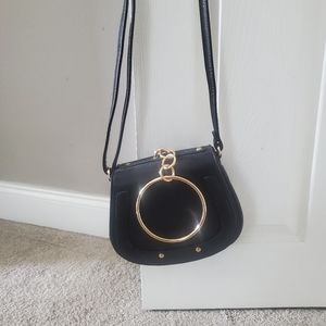 Black Ring Purse